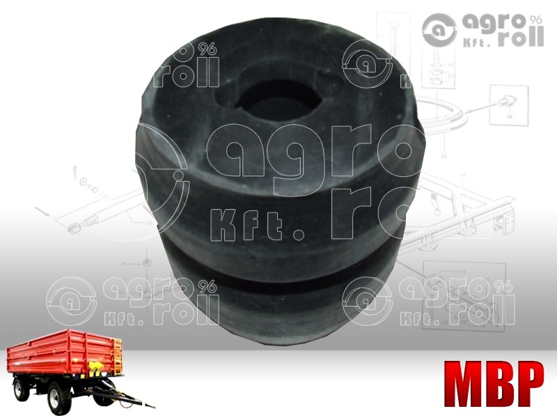 Tehermentesítő gumibak D=75x89 ( AMAZONE )