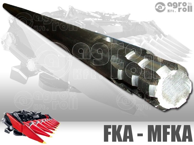 Tengely 6 bordás átmenő D 106 d40/35 2018mm