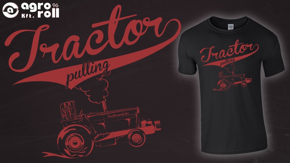 Tractor Pulling - Traktorhúzó póló (XXXL)