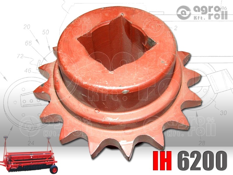 Lánckerék IH-6200. vetőgép z=17