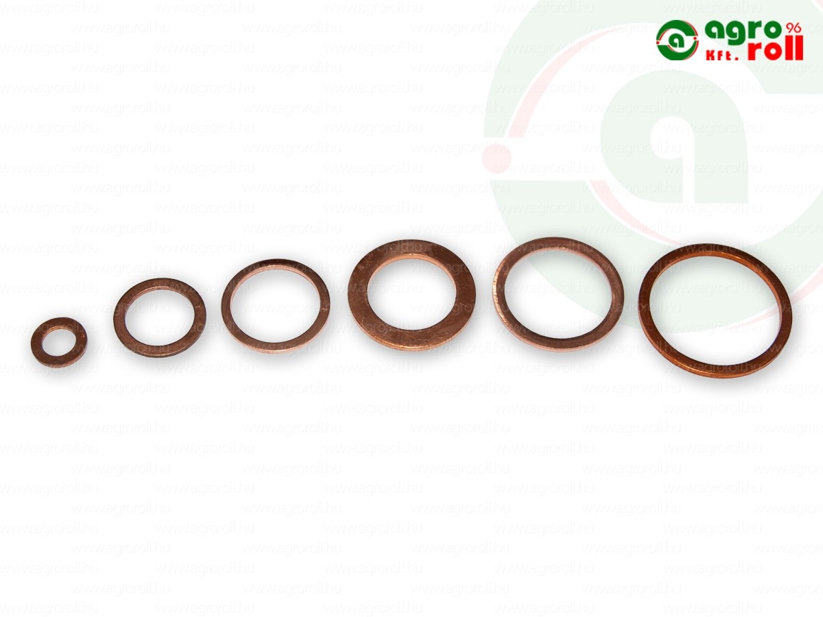 Réz tömítés 24x33x2