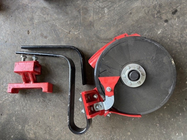 ÖZDUMAN műtrágya csoroszlya tárcsa komplett