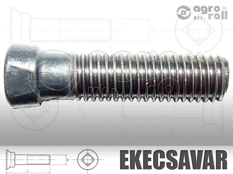 M12x50  ekecsavar IH alacsonyfejű KÜHNE ORIGINAL